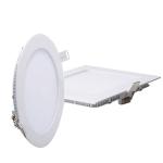 12w 15w 6'' 4'' Triac Dimmable Round Led Panel Light 80-83Ra or 95-98Ra 12V DC
