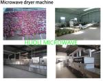 Microwave Dryer Rose Flower Drying Machine Automatic 10 KW Efficient