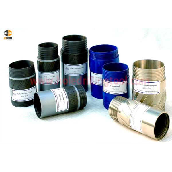 NQ PQ HQ Reaming Shell T6 - 86 Surface Set Diamond Core Drilling Reamer