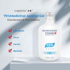 Wholesale Hand Sanitizer Medicinal Alcohol 75% Gel Disinfection With Against Germs Hand Sanitizer from china suppliers