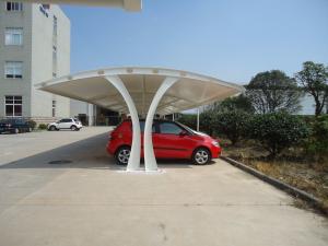 Wholesale Architecture Tensile PVC Membrane Structure Rain And Sunshine Shelter from china suppliers