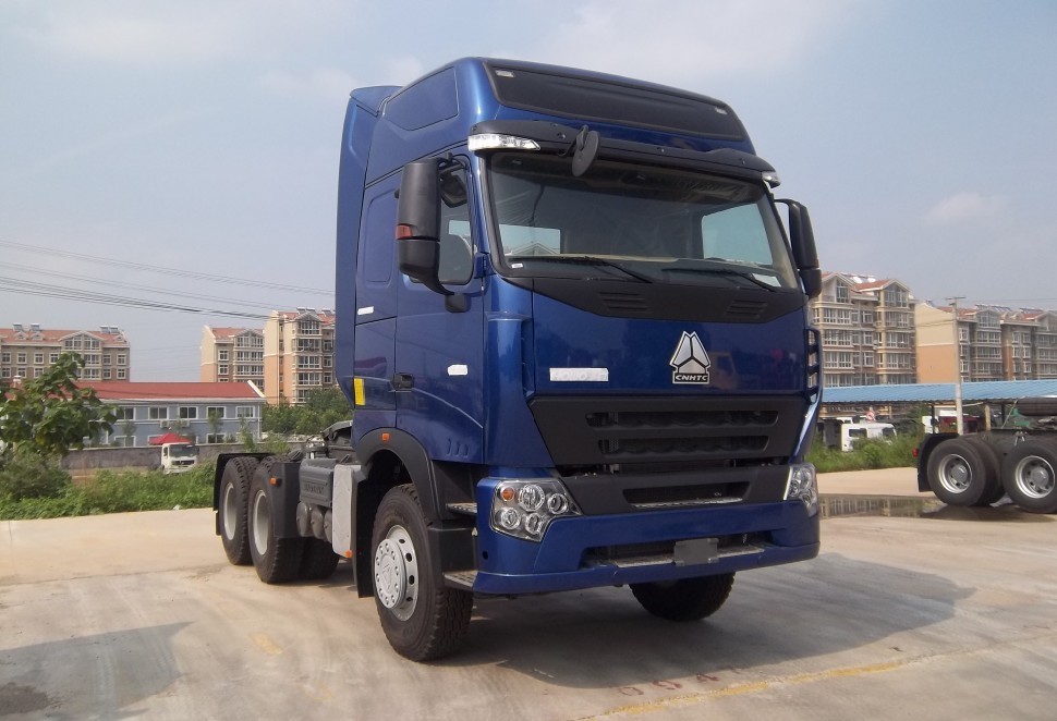 CE 6X2 336HP Tractor Trailer Truck HOWO With 6 Cylinder Engine