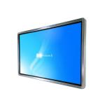 Aluminum Alloy Frame Wall Mount Touch Screen Monitor 55 65 75 86 Inch For