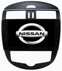 Ouchuangbo 10.1 inch HD Touch Screen android 8.1 for Nissan Tiida 2011 with wifi bluetooth gps navigation