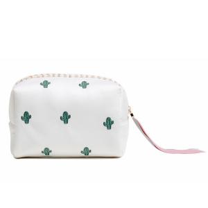 Wholesale Digital Printed Portable Personalised Basics Square Satin Makeup Bag For Girls from china suppliers