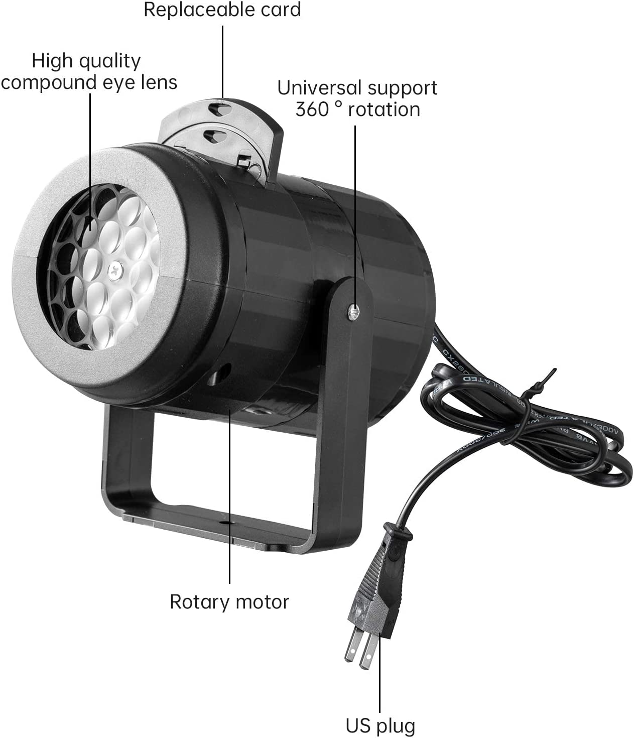 IP44 5000K Christmas Laser Projector 16 Pictures Christmas Projector Lights