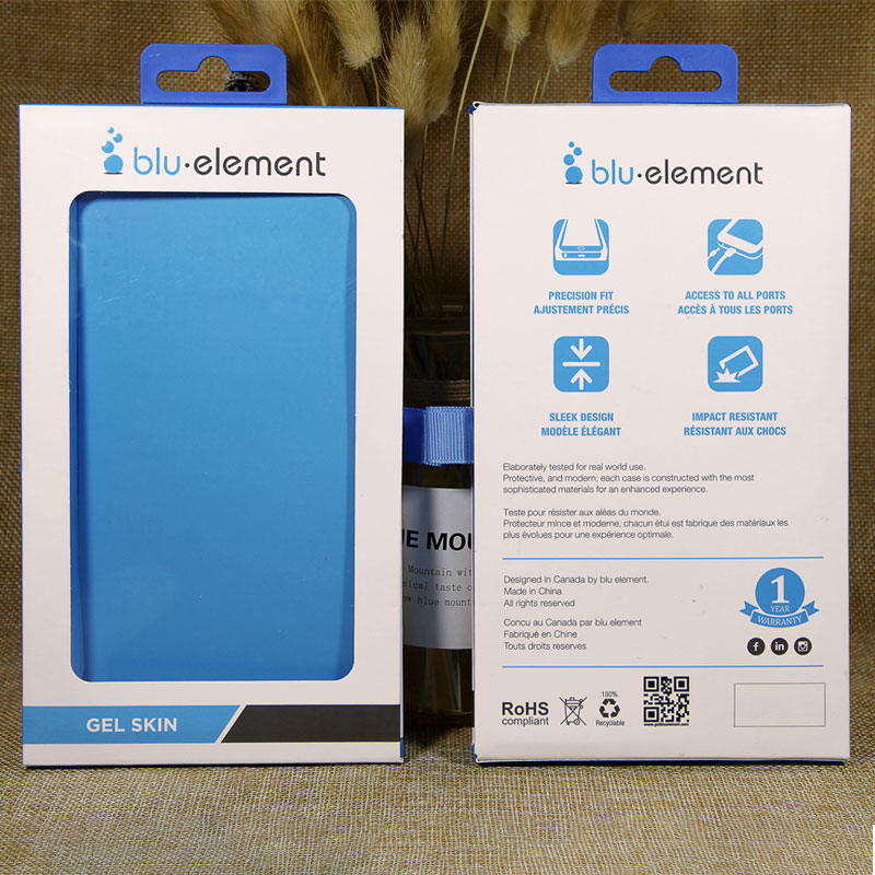 Vanishing Mobile Cover Packing Custom Phone Case Packaging Drawer Style
