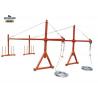 Buy cheap Painted Steel ZLP800 8.5m/min high rise working Suspended Rope Platform from wholesalers