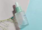30ml 15ml Frosted Glass Dropper Bottles Face Serum Essential Oil Vials