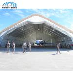 Aircraft Hangar Curved Tent With Rainproof Cover Size 15x30