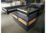 Supermarket Checkout Counter With Conveyor Belt