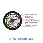 2 - 144 Cores Single Mode Aerial Installation Fiber Optic Cable Support Oem Odm