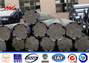 Wholesale Octagonal Steel Electric Transmission Poles Galvanized Metal Utility Poles 4mm from china suppliers