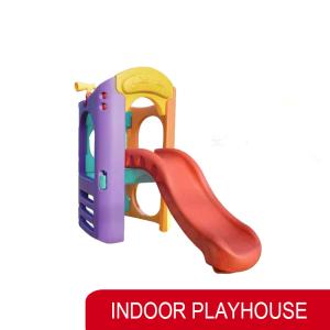 Wholesale Kindergartens Plastic Colorful Indoor Toddler Playhouse with Slide from china suppliers