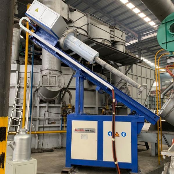 Upgrade Aluminum Production 12V Molten Aluminum Degassing Machine 15 Liters Per