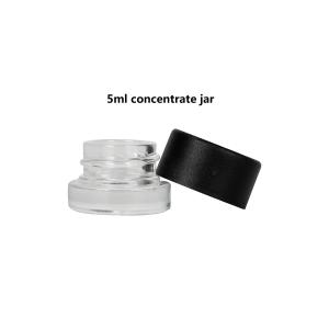 Wholesale Child-Resistant Clear 5ml Dab Containers Wholesale CR Concentrate Jars from china suppliers