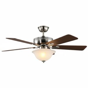 China Factory Model 330 42inch 48inch LED Fan Light Metal Blade Bronze Color Silver Color Classic US Design on sale
