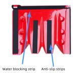 Height 110cm ABS Plastic Red Anti-UV Convenient Flood Baffier
