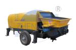 50m3 / H Mobile Electric Concrete Pump Construction Equipment For CLC Blocks