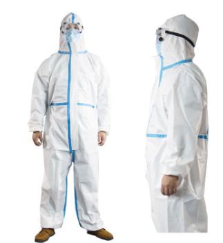 Non Woven Fabrics Disposable Medical Isolation Gown Breathable Insulating