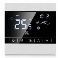 Touch Screen FCU Temperature Controller Ntc Internal Sensor For Air Condition