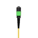OM3 / OM4 Fiber Optic Patch Cord , MPO Fiber Cable 3mm For CATV