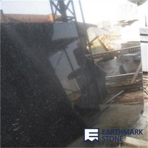 Wholesale Black Galaxy Granite Slab from china suppliers