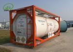 21000 L Carbon Steel Tanker Trailer PE Lining Portable Tanker Container
