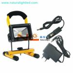 Portable rechargeable solar flood lights led