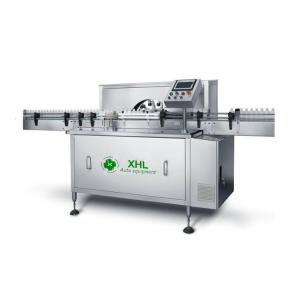 Wholesale XHL-LSXP vertical rotary table glass bottle air washing machine for bottle cleaning from china suppliers