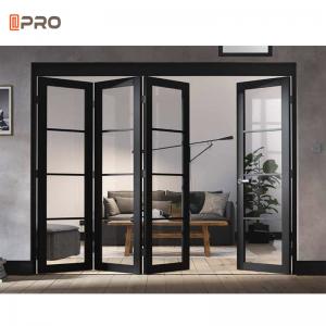 Wholesale Exterior Aluminum Patio Sliding Bi Folding Door Waterproof Customized from china suppliers