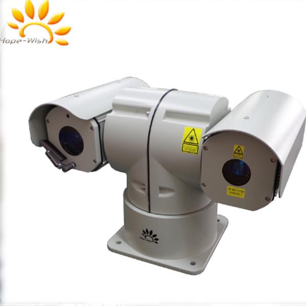 Quality 300m Ip Vehicle Ptz Laser Camera Ir Rugged Dustproof For Cars / Ships for sale
