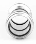 Sanitary Press Fit Plumbing Fittings DN15mm - DN50mm Nickel White Color