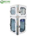 Electromagnetic SUS201 Cleanroom Pass Through Box Interlocking Doors