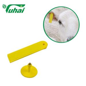 China TPU Rfid Livestock Tags Cattle Sheep Ear Tag Animal Tagger With Laser Printing on sale