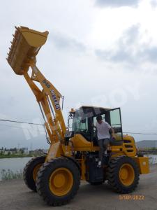 Wholesale 2.5 Ton Small Wheel Loader 76kw 103hp Rating Power EU Stage II Emissions from china suppliers