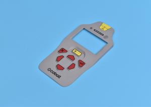 China Custom Shape Rubber Membrane Switch For Backlight Application / Automotive on sale