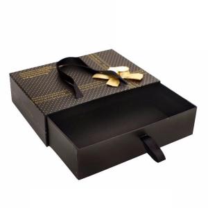Wholesale Chocolate Gift Box Slide Drawer Type Paper Material Custom Logo Printed from china suppliers