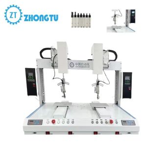 Buy cheap Precise Adjustment Intelligent Dual-Head Dual-Platform Soldering Machine from wholesalers