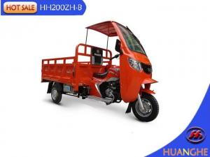 Wholesale Close Cabin 200CC Cargo Tricycle / 300cc Three Wheel Motorcycle Orange from china suppliers