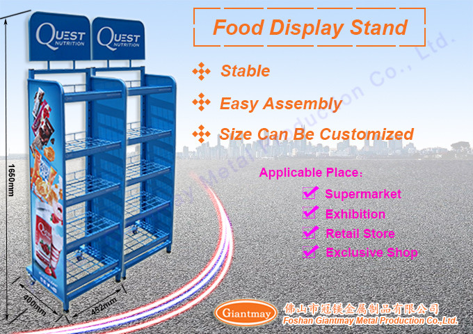 Potato Chip Wire Racks Snack Display Wire Baskets Stand