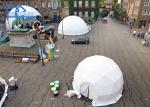 Outdoor Travel Hiking Round Dome Tent Luxury With Heat Insulation Space Dome