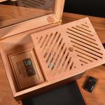 Humidor Cigar Label Printing Adjustable Temperature Clear Window Waterproof
