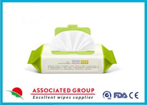 China Repeatable Seal Packing Unscented Baby Wet Wipes With Ultra Compact Disposable Spunlace on sale
