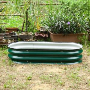 Wholesale 3.4x2FT*8&quot;Tall Raised Garden Bed for Vegetables Outdoor Garden Raised Planter Box Backyard Patio Planter Raised Beds from china suppliers