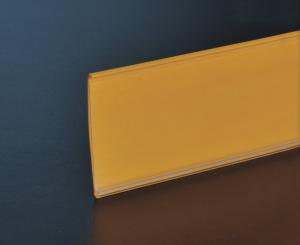 Wholesale Customized Supermarket Store Shelf Data Strips PVC for Malls , Yellow from china suppliers