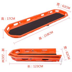 Wholesale Orange Rescue Basket Stretcher First Aid Folding Stokes Basket OEM from china suppliers