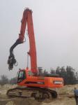 Flexible Control Hydraulic Pile Driver High Efficiency Quick Running Speed