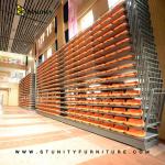 SGS Approved Fireproof Retractable Bleacher System
