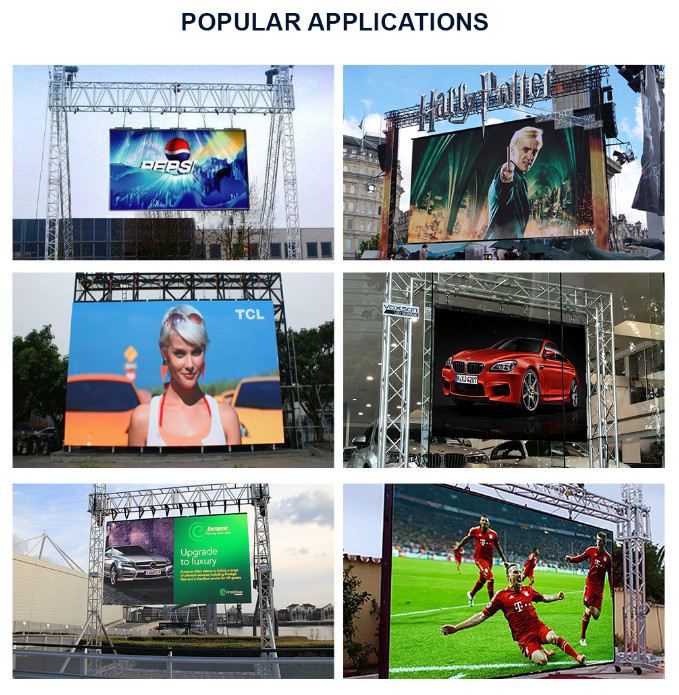 Alisen Led Video Screen Hire P2.9 P3.9 500x1000mm Size
